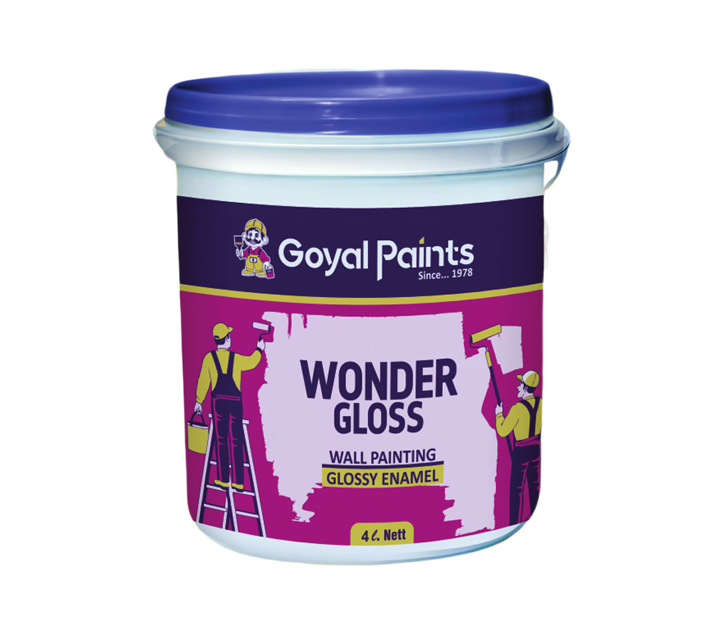 WONDER GLOSS WALL PAINTING GLOSSY ENAMEL
