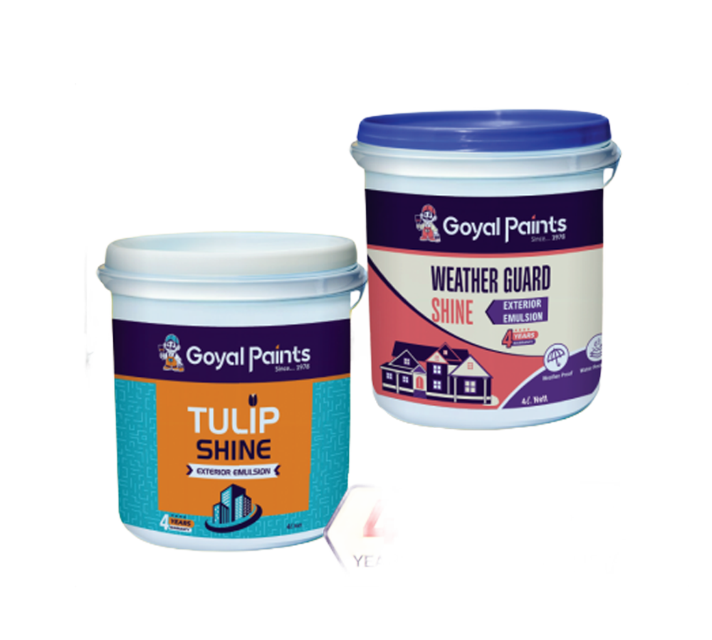 TULIP SHINE/ WEATHER GUARD SHINE EXTERIOR EMULSION